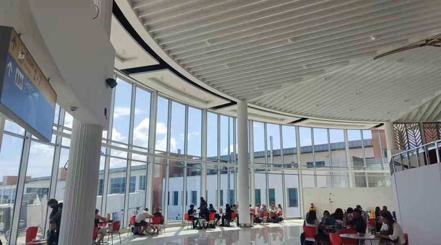 牙買加機場選擇飾紀上品GRG構件,只要產品足夠好距離不是問題