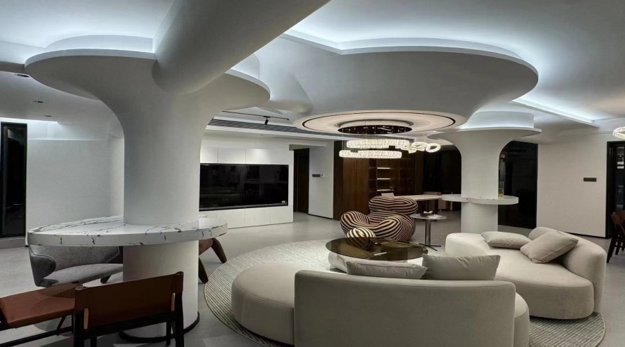 品質(zhì)好性能好的飾紀(jì)上品GRG柱子 是順德萬洋展廳首選