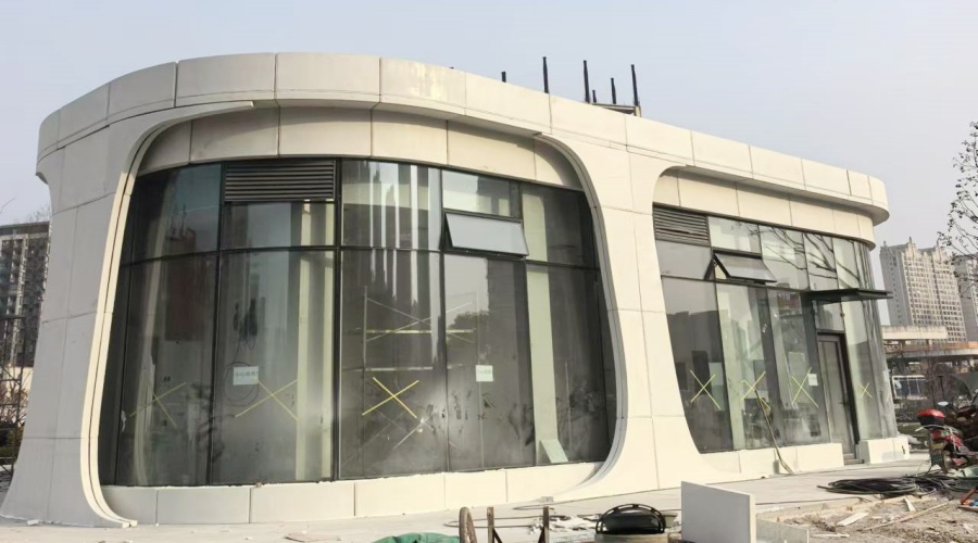 東莞黎溪時光公園--飾紀(jì)上品GRC構(gòu)件長廊項目