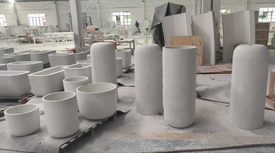 飾紀(jì) 上品GRC廠家-北京GRC花缽花箱的工程案例