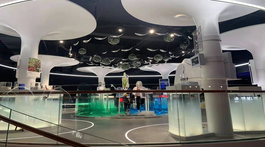 安踏會展中心博物館GRG柱子造型 安踏會展中心博物館GRG柱子造型