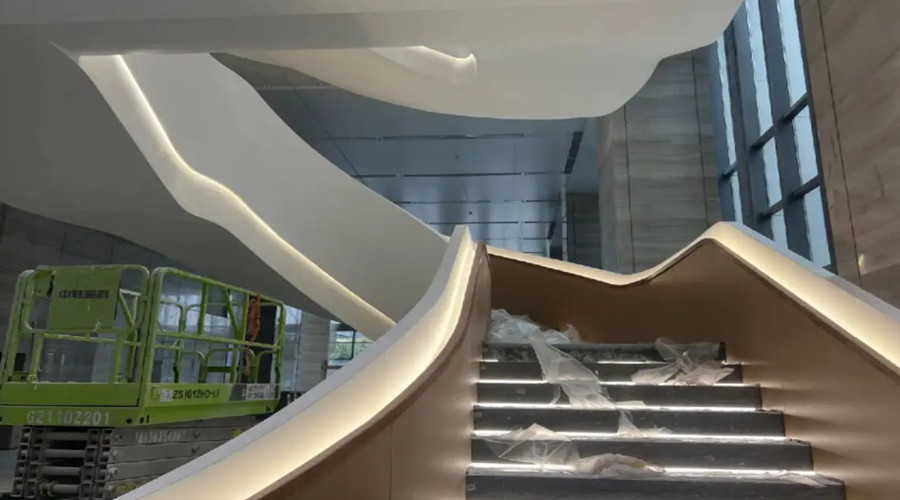 GRG扶梯造型 GRG扶梯造型