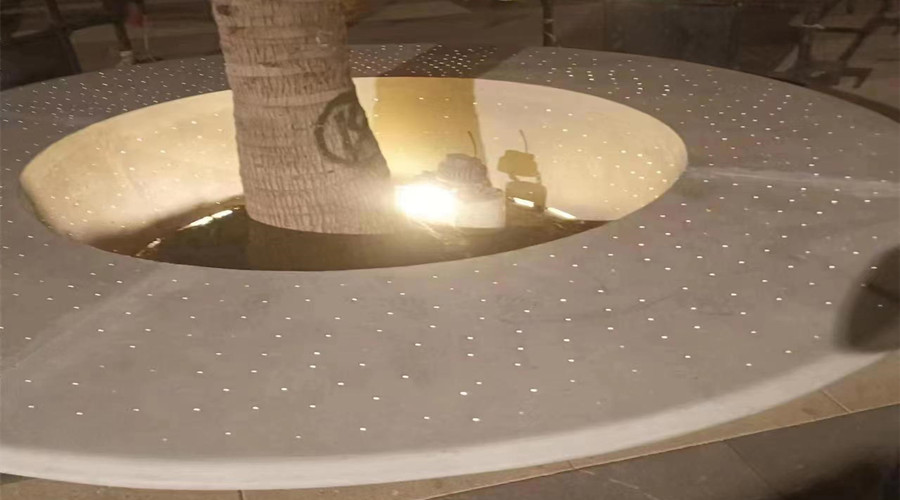 海南三亞鳳凰島UHPC透光坐凳樹池項目 海南三亞鳳凰島UHPC透光坐凳樹池項目