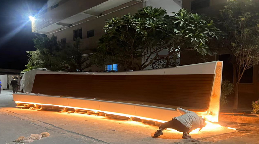 GRC異形坐凳 GRC異形坐凳