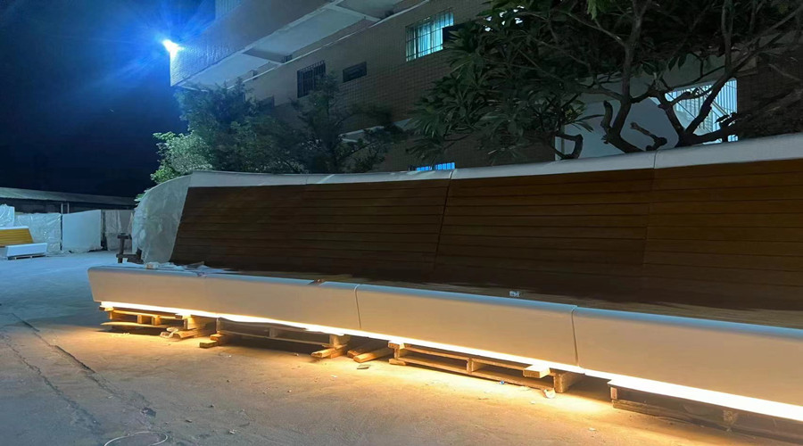 UHPC樹(shù)池坐凳 UHPC樹(shù)池坐凳