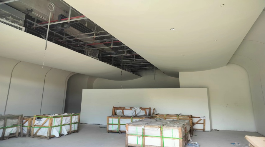 廣州外貿博物館GRG材料造型完工落地 廣州外貿博物館GRG材料造型完工落地