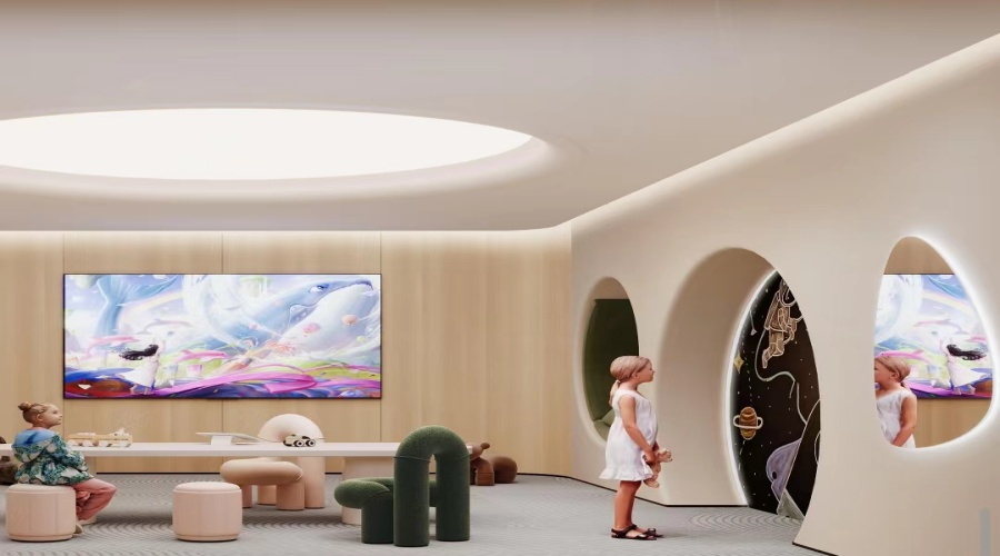 東莞鴻蒙智行展廳GRG材料造型 東莞鴻蒙智行展廳GRG材料造型