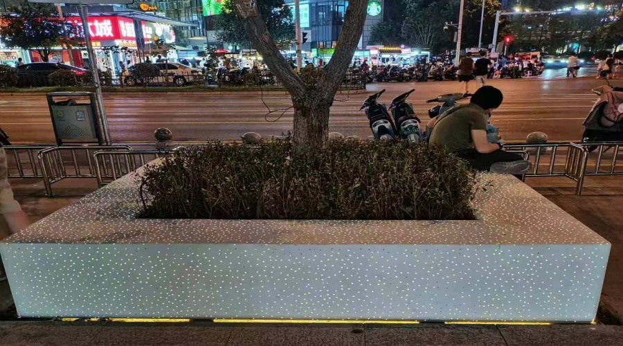 UHPC樹池坐凳 UHPC樹池坐凳